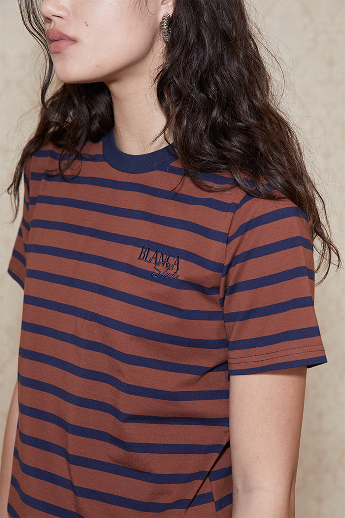 Indy Logo Tee Brown