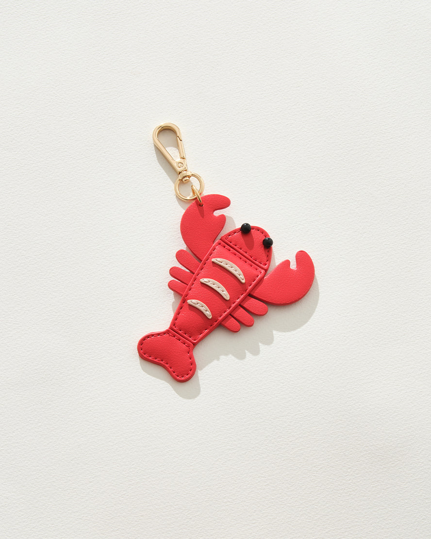 Lobster Leather Charm