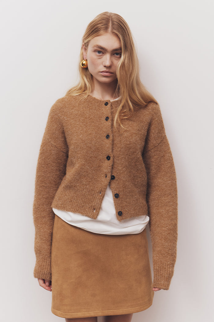 Marlo Cardigan Camel