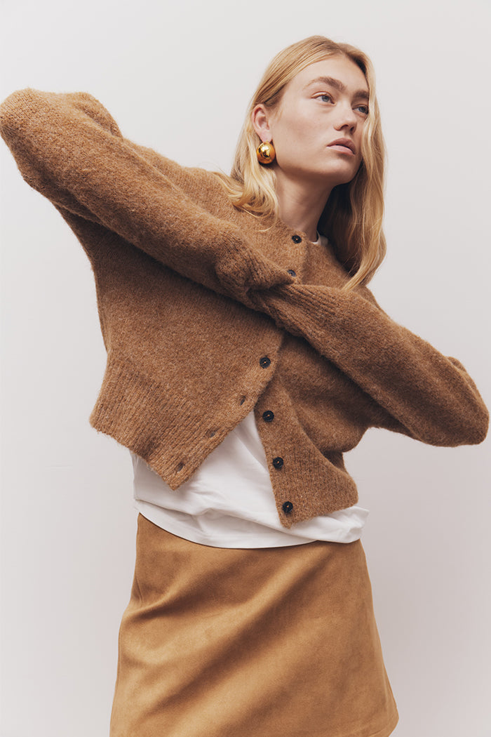 Marlo Cardigan Camel