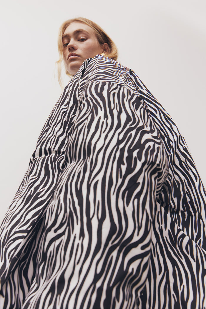 Mathilde Down Jacket Black/White