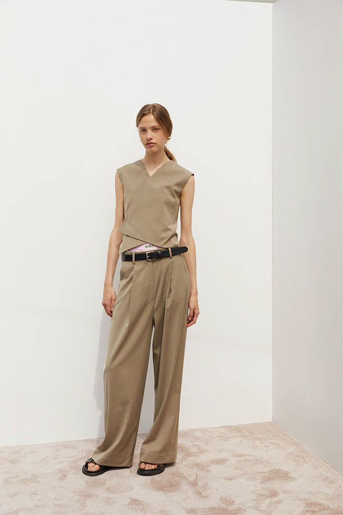 Marina Trousers in Beige