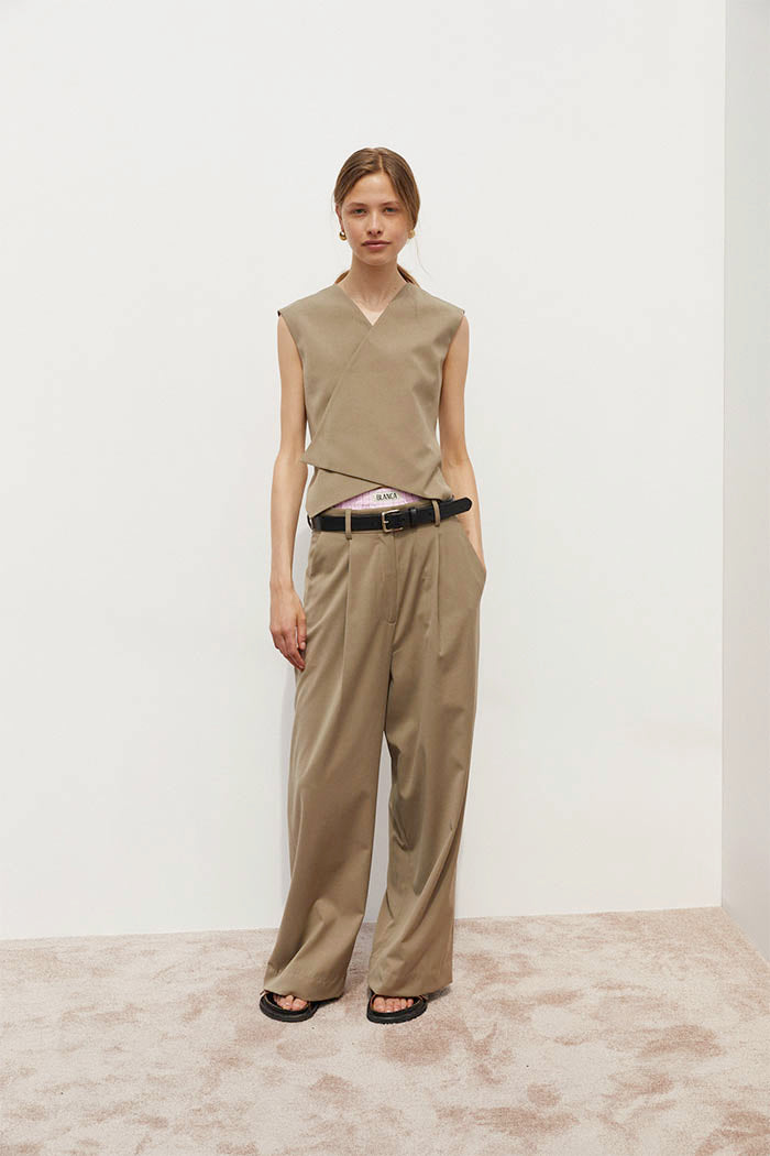 Marina Trousers in Beige