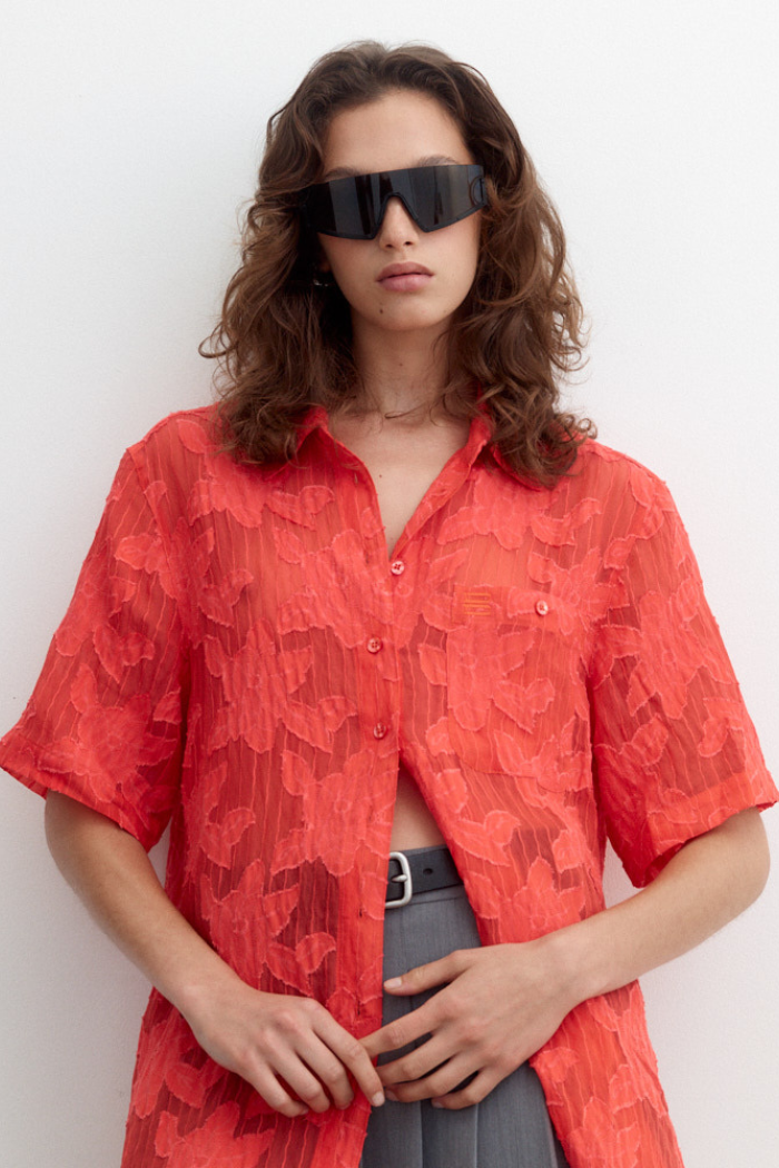 Millie Shirt in Red