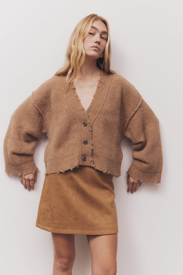 Pepa Cardigan Camel
