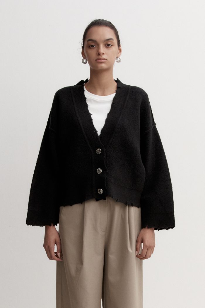 Pepa Cardigan in Black