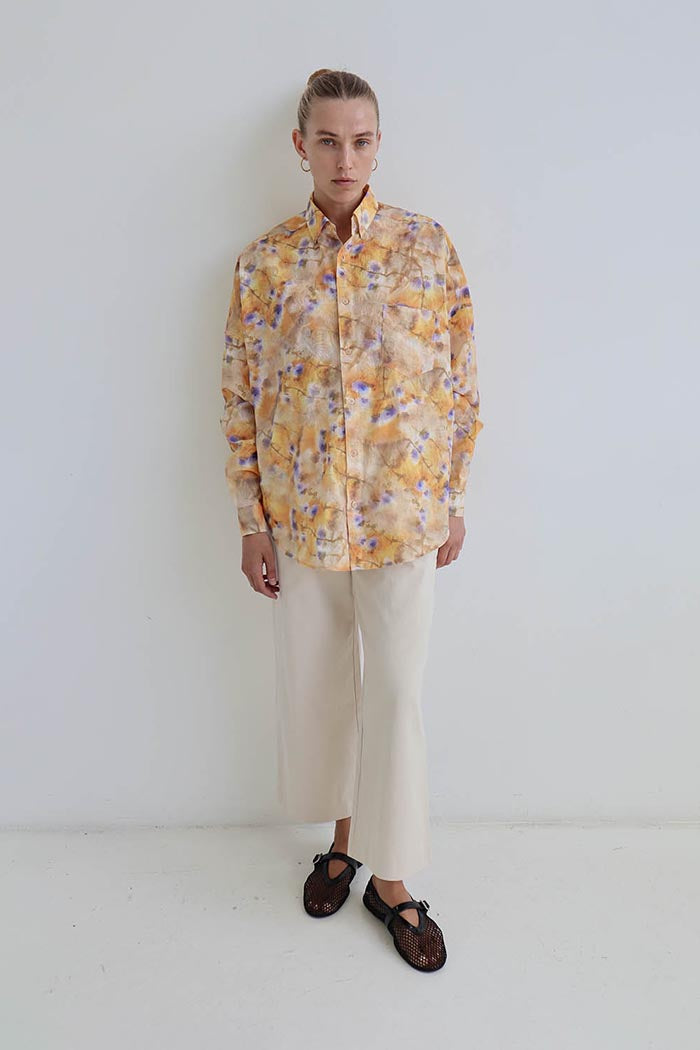 Avena Shirt in Apricot