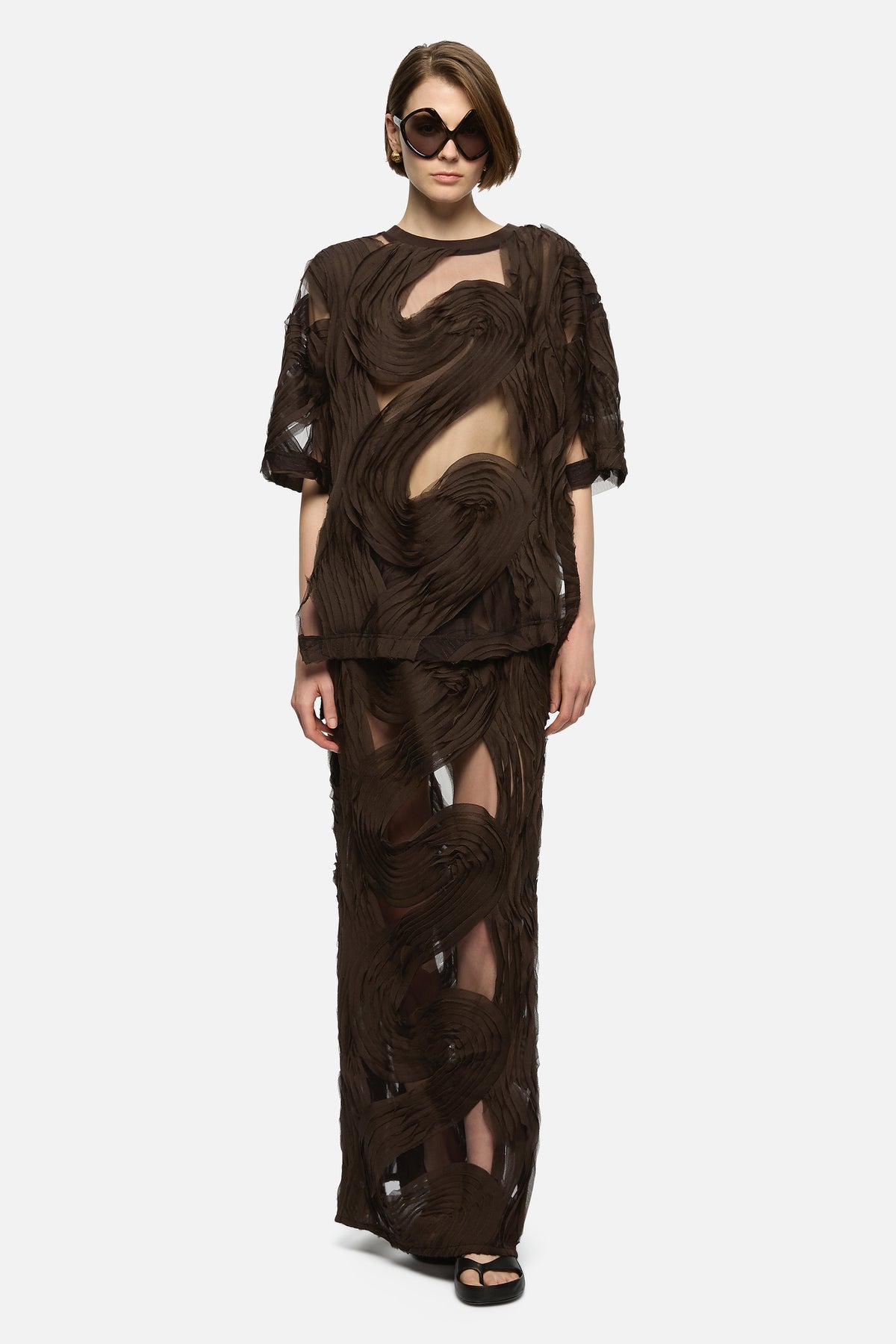 Delmare Skirt Brown