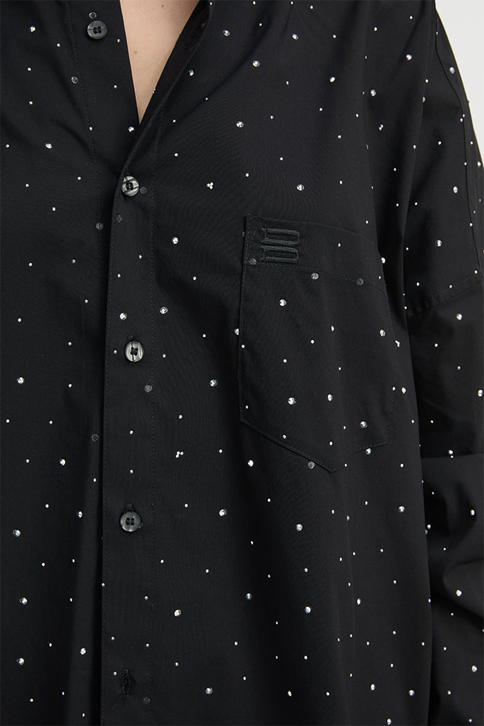 Lisa Shirt Black – Blanca Studio