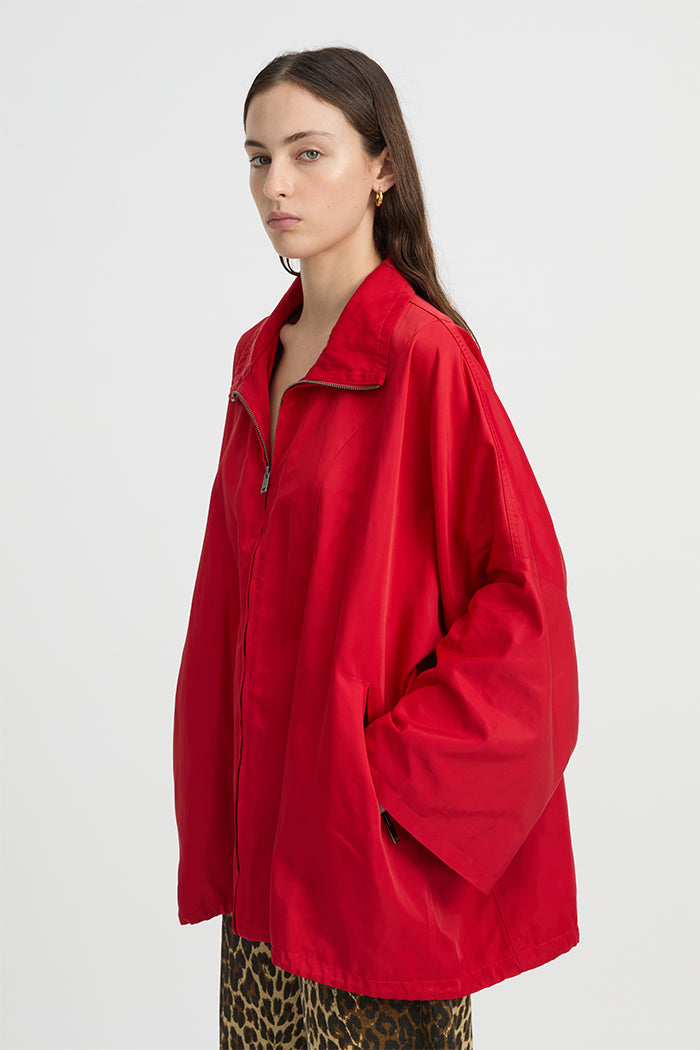 Pia Windbreaker Red