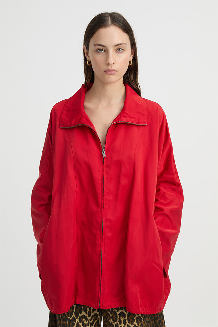 Pia Windbreaker Red