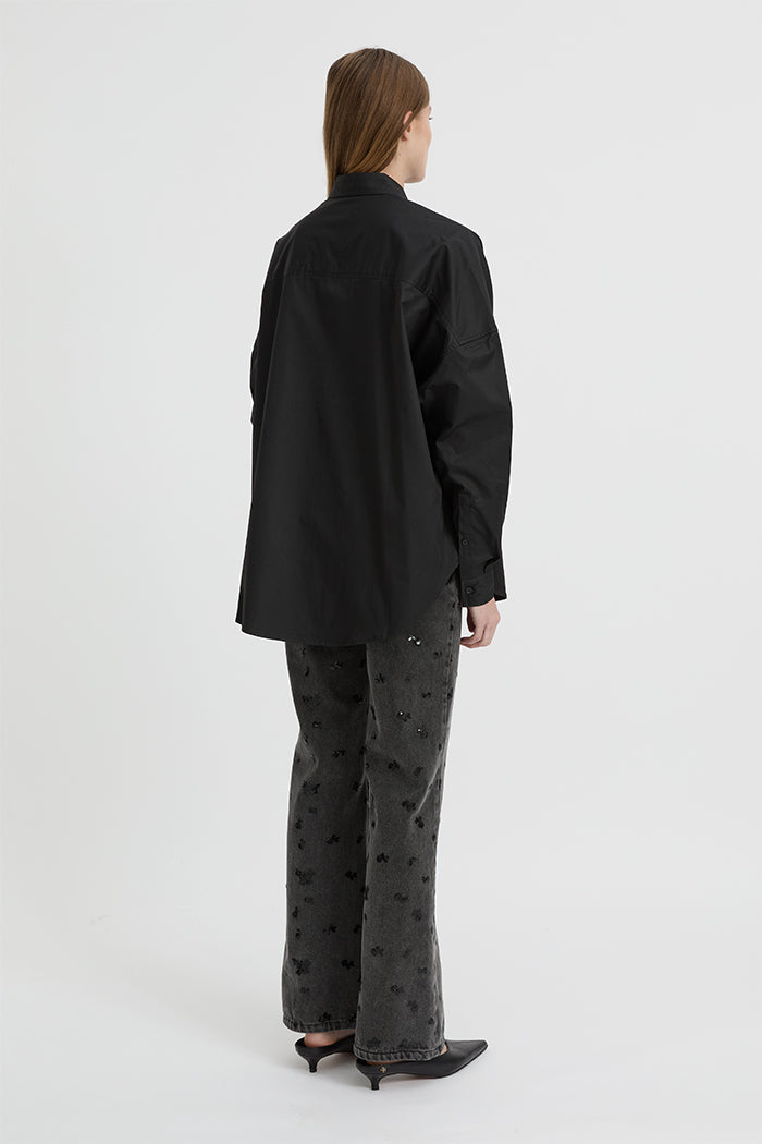 Jeanne Shirt Black