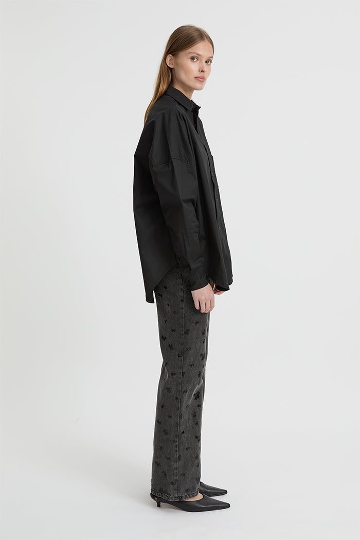 Jeanne Shirt Black
