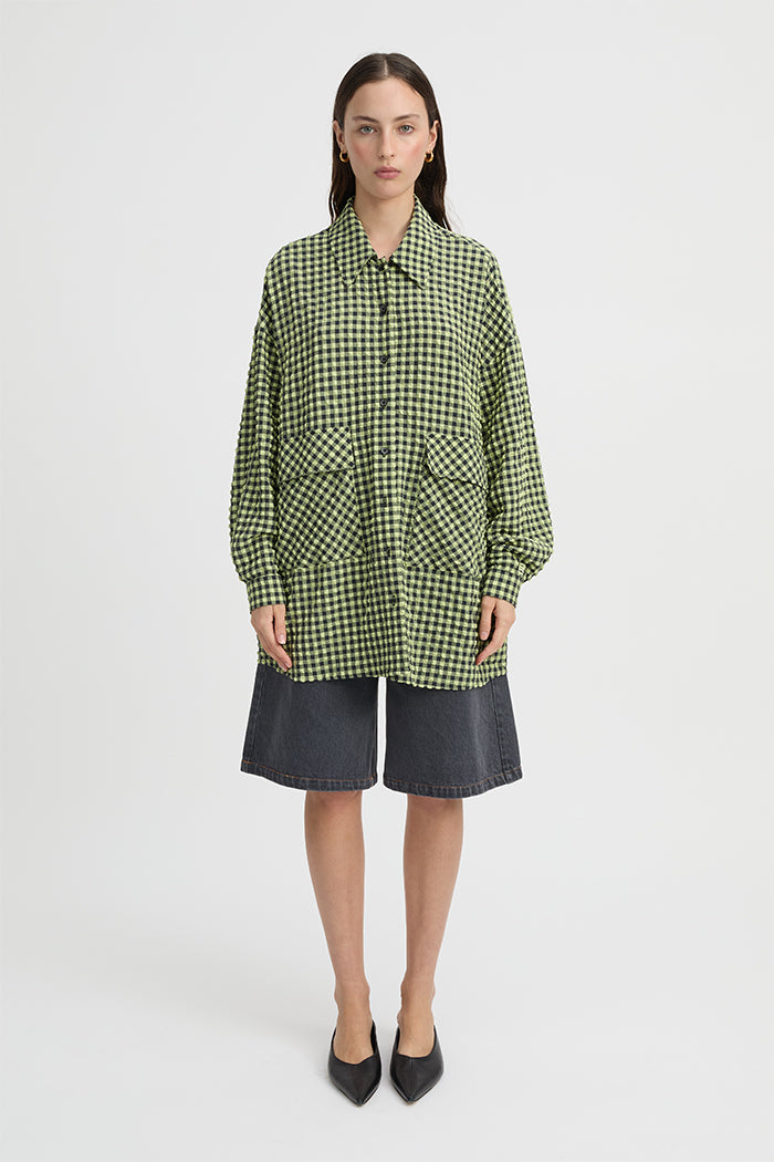 Knox Shirt Chartreuse