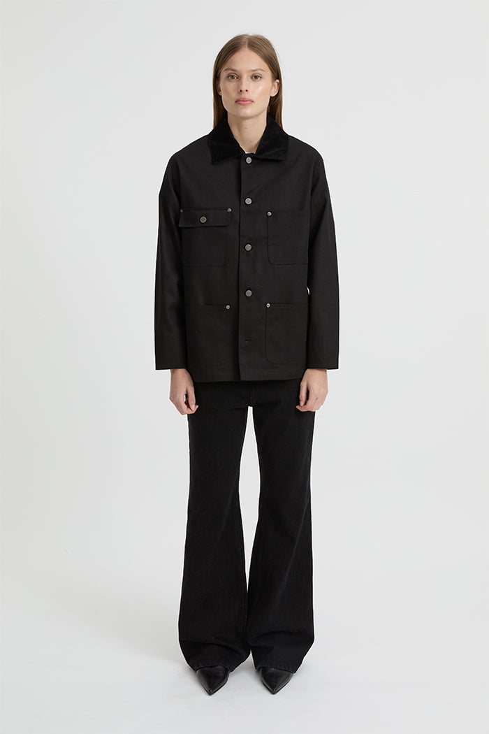 Louis Barn Jacket Black