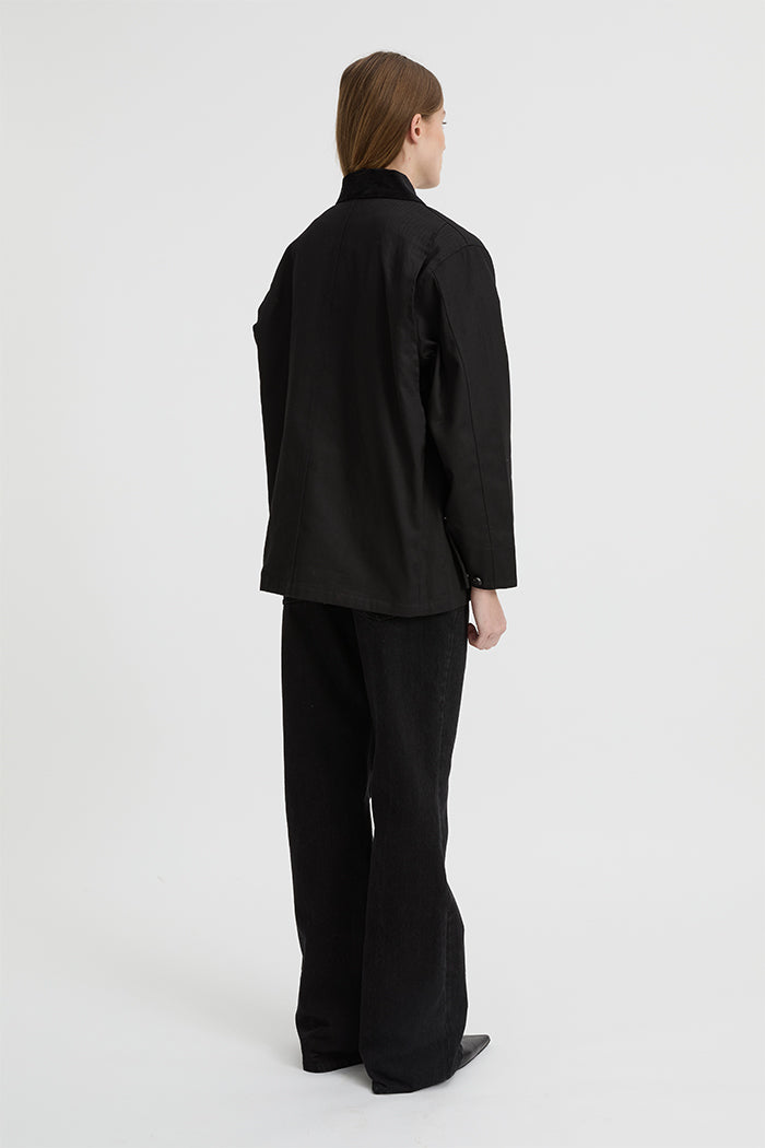 Louis Barn Jacket Black
