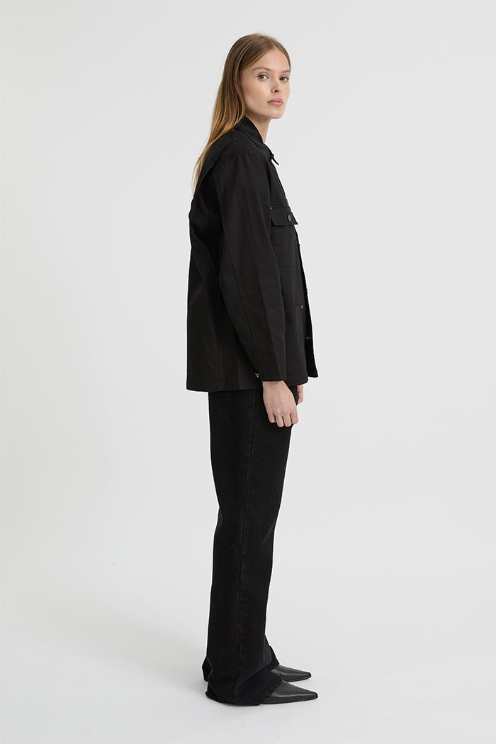 Louis Barn Jacket Black