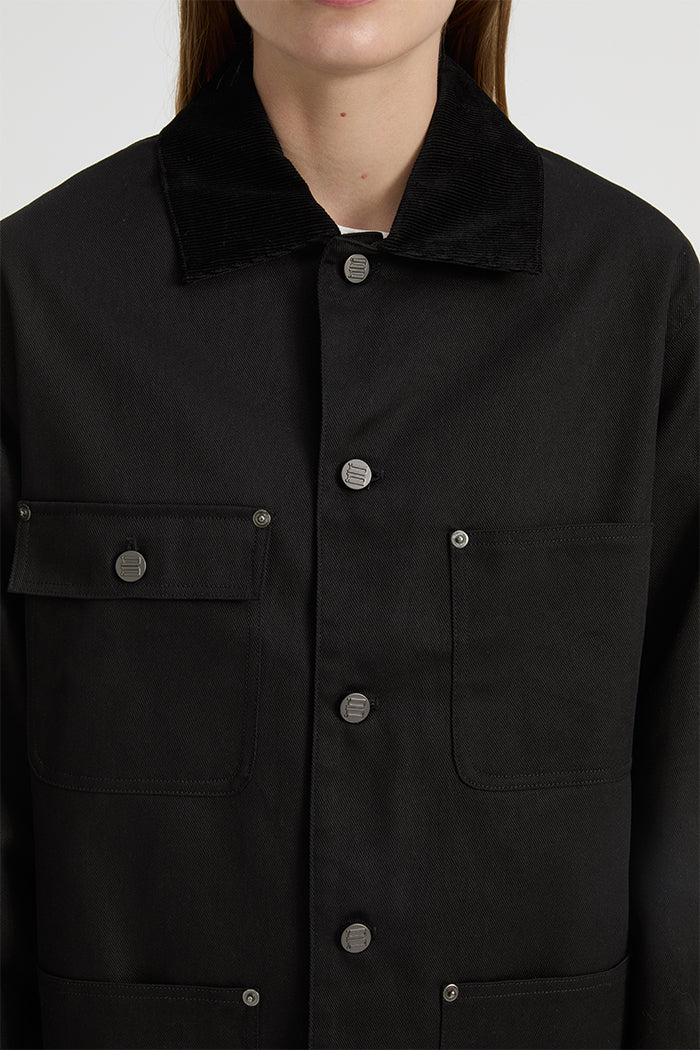 Louis Barn Jacket Black