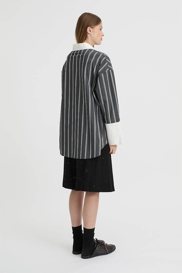 Opal Shirt Black/White