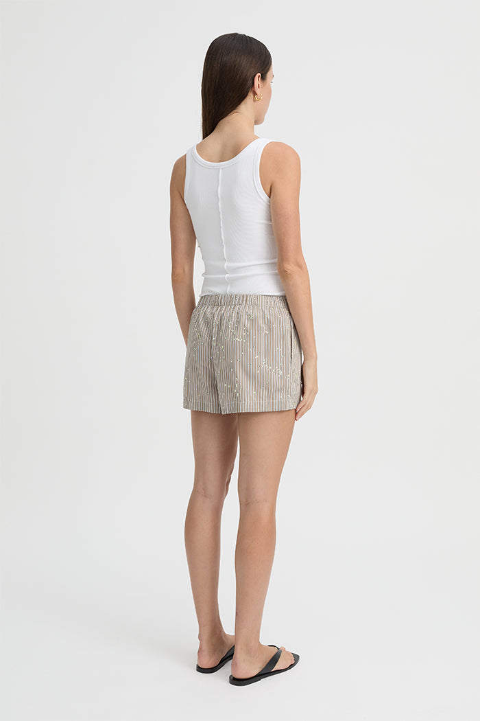 Piper Shorts Taupe