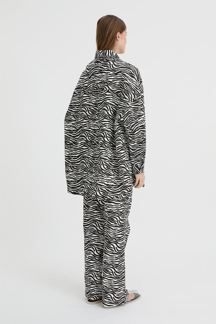 Remy Shirt Black/White