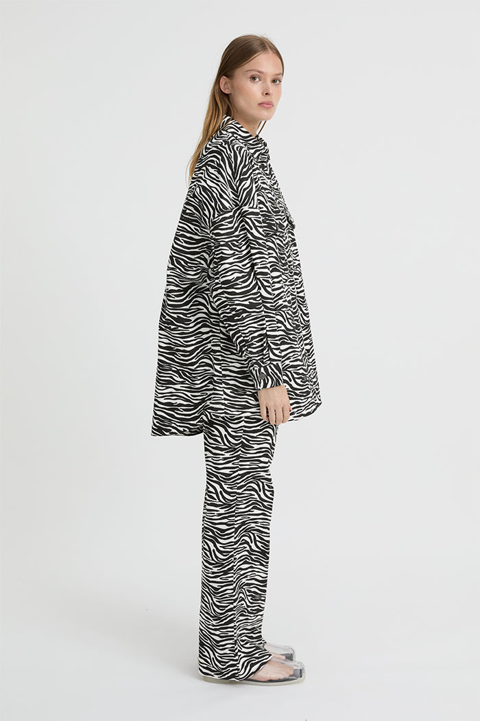 Remy Shirt Black/White