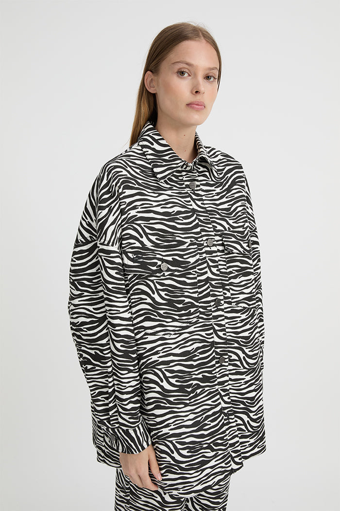 Remy Shirt Black/White