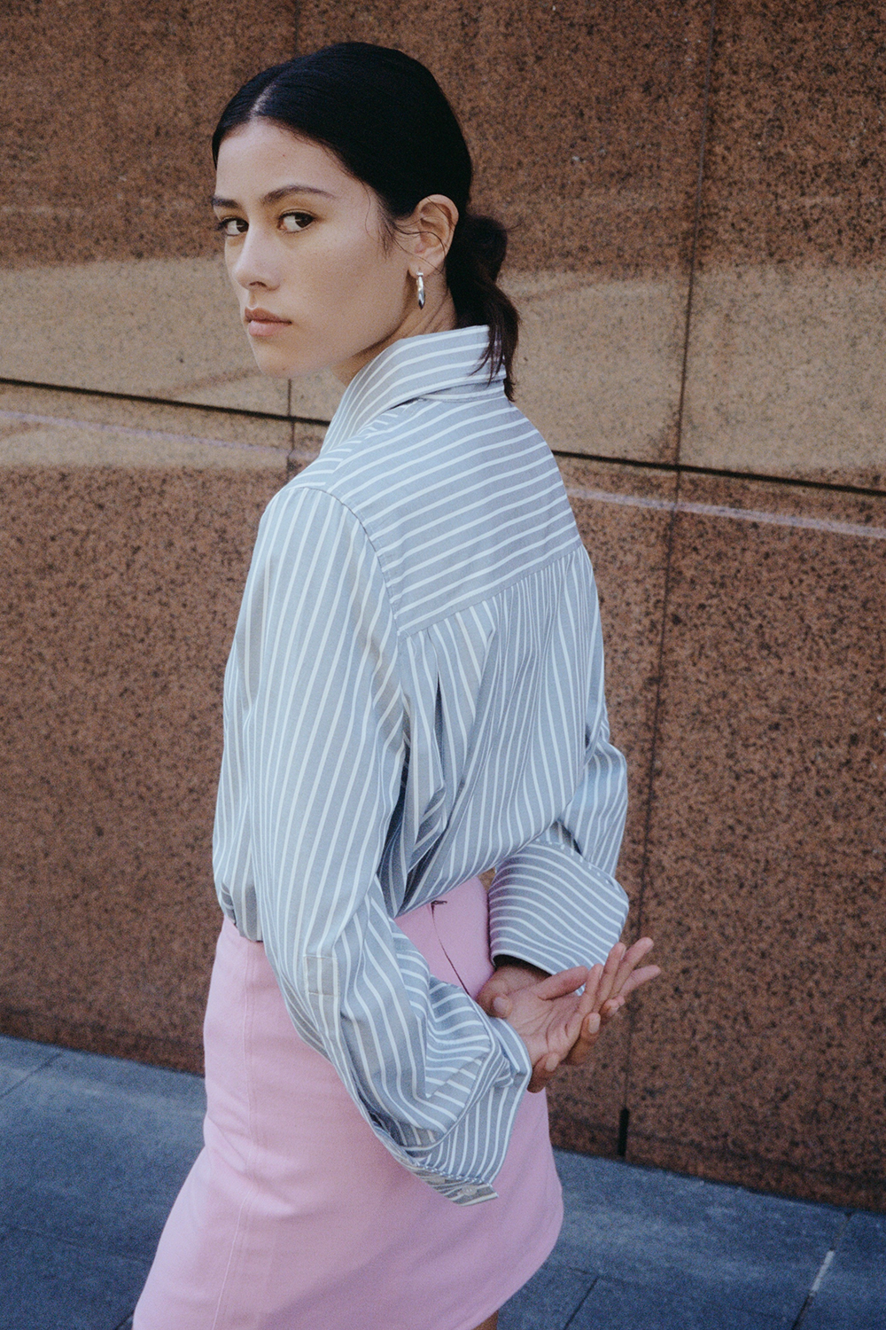 April Skirt in Pink - BLANCA