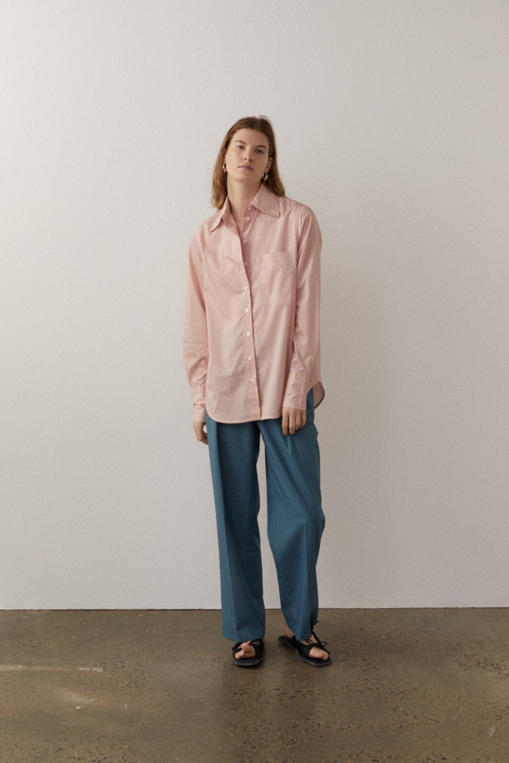 Katherine Shirt in Red - BLANCA