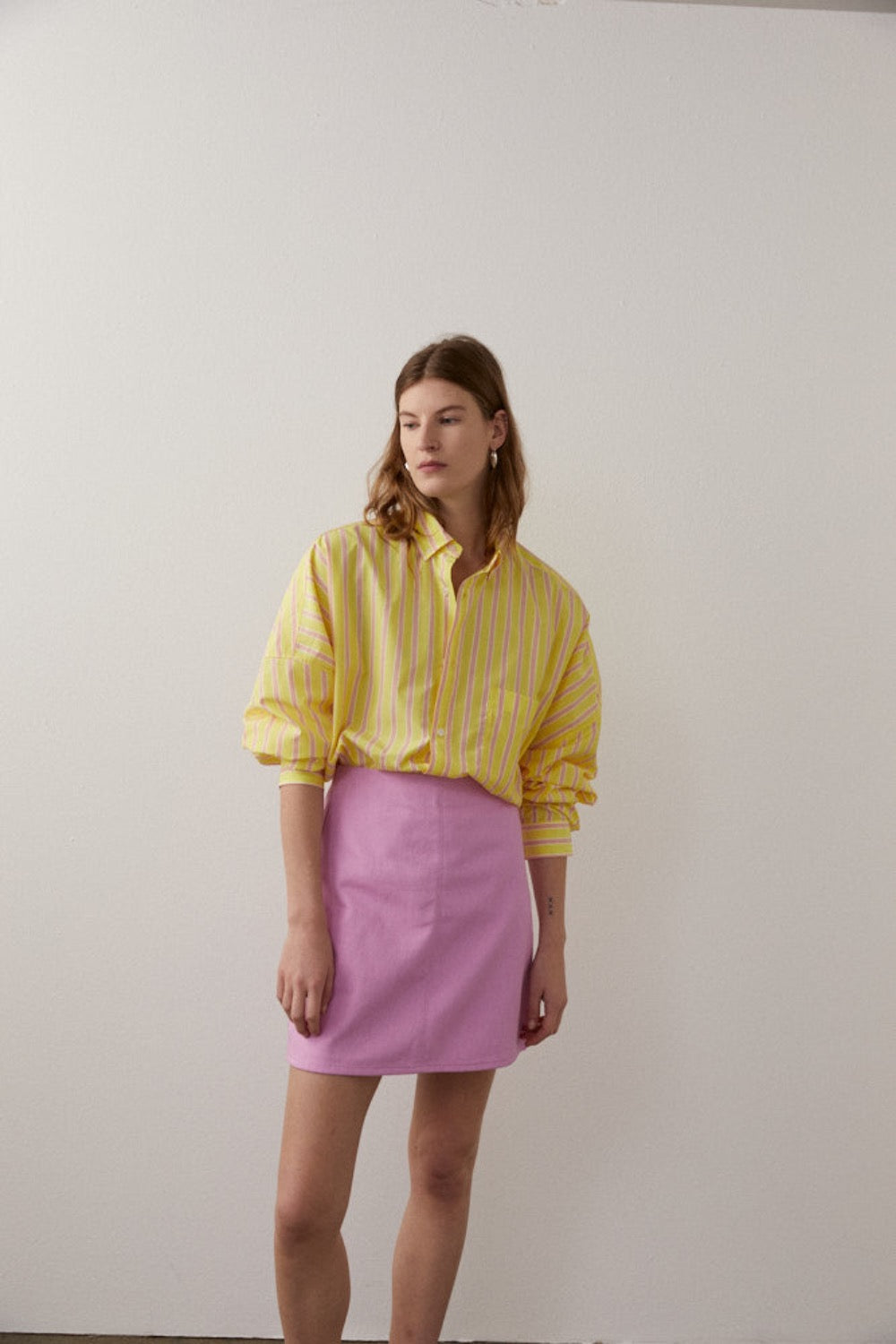 April Skirt in Pink - BLANCA