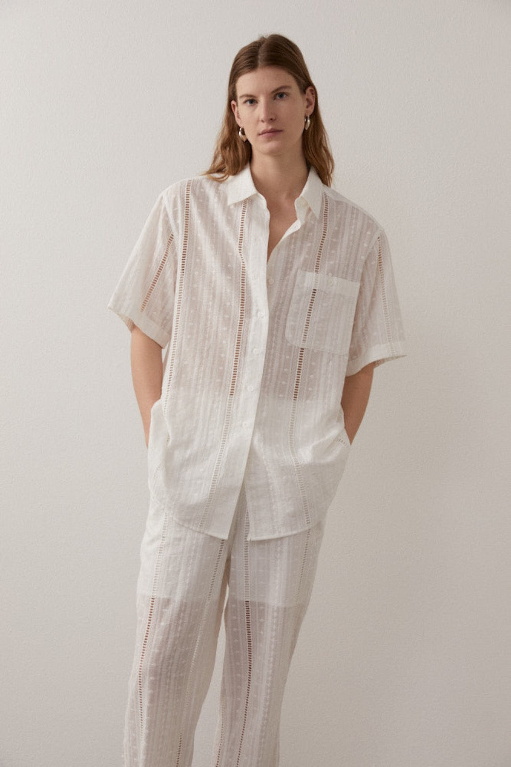 Mikoh Pants in White - BLANCA