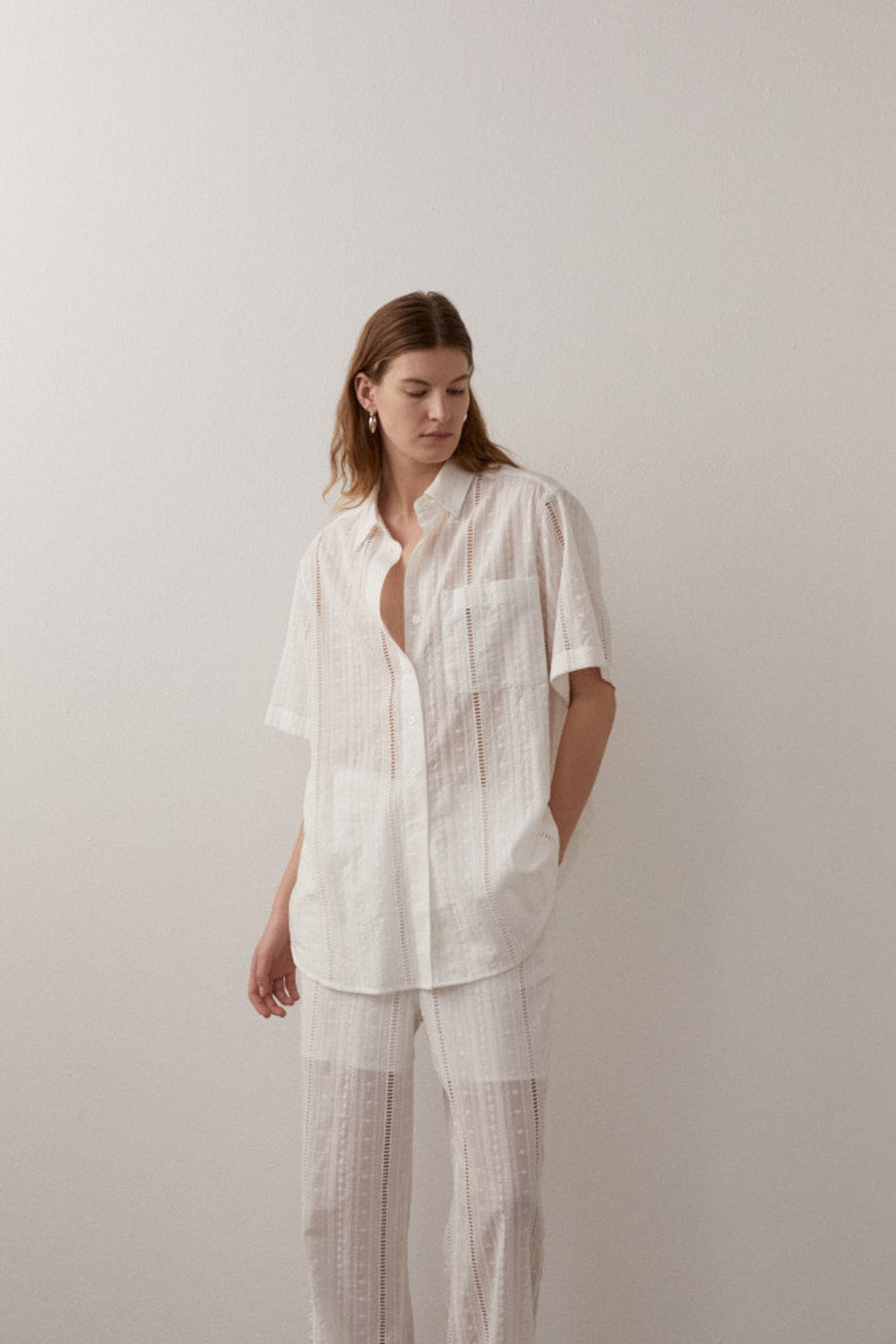Mikoh Pants in White - BLANCA