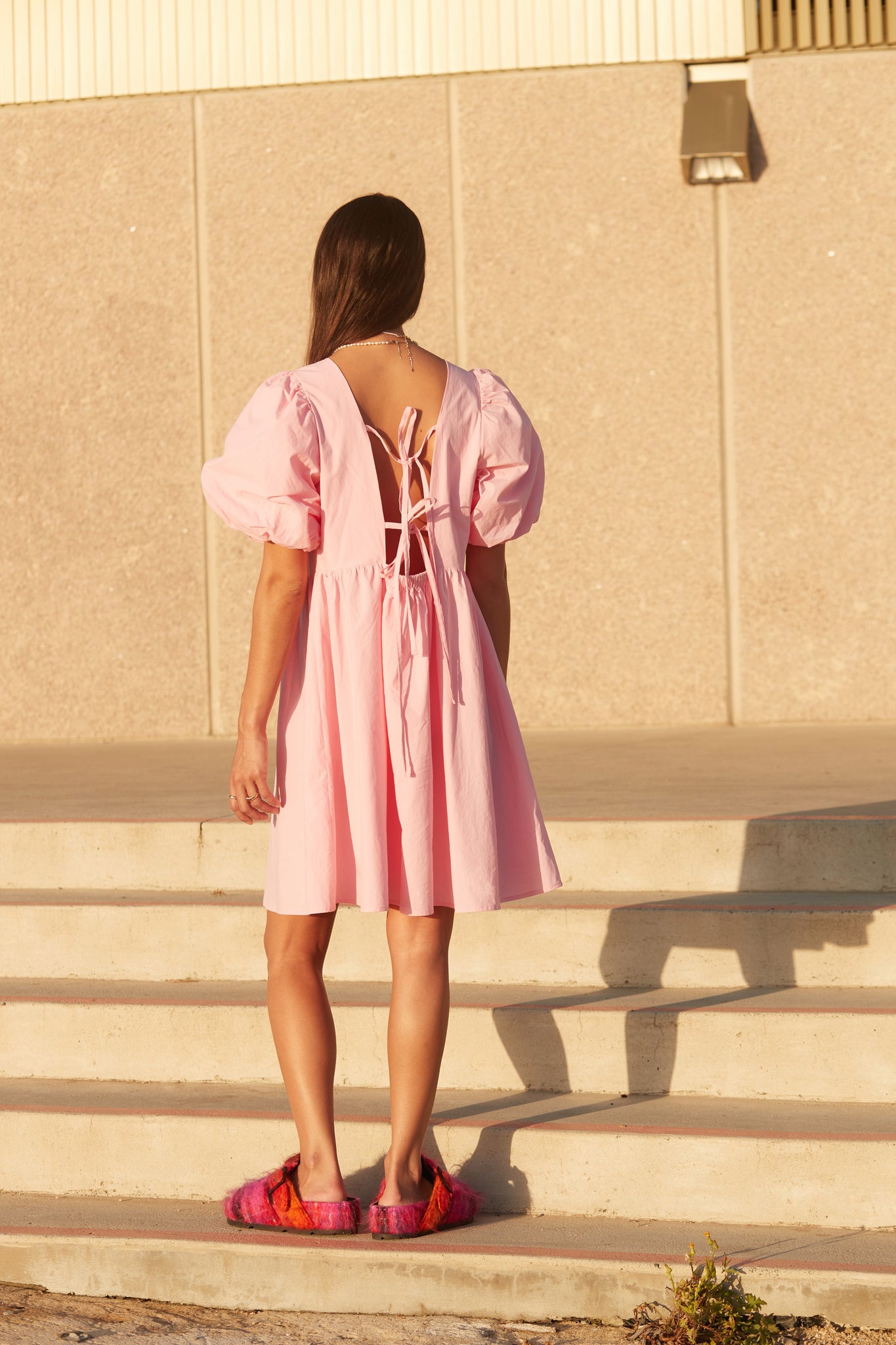 Fiona Mini Dress Pink