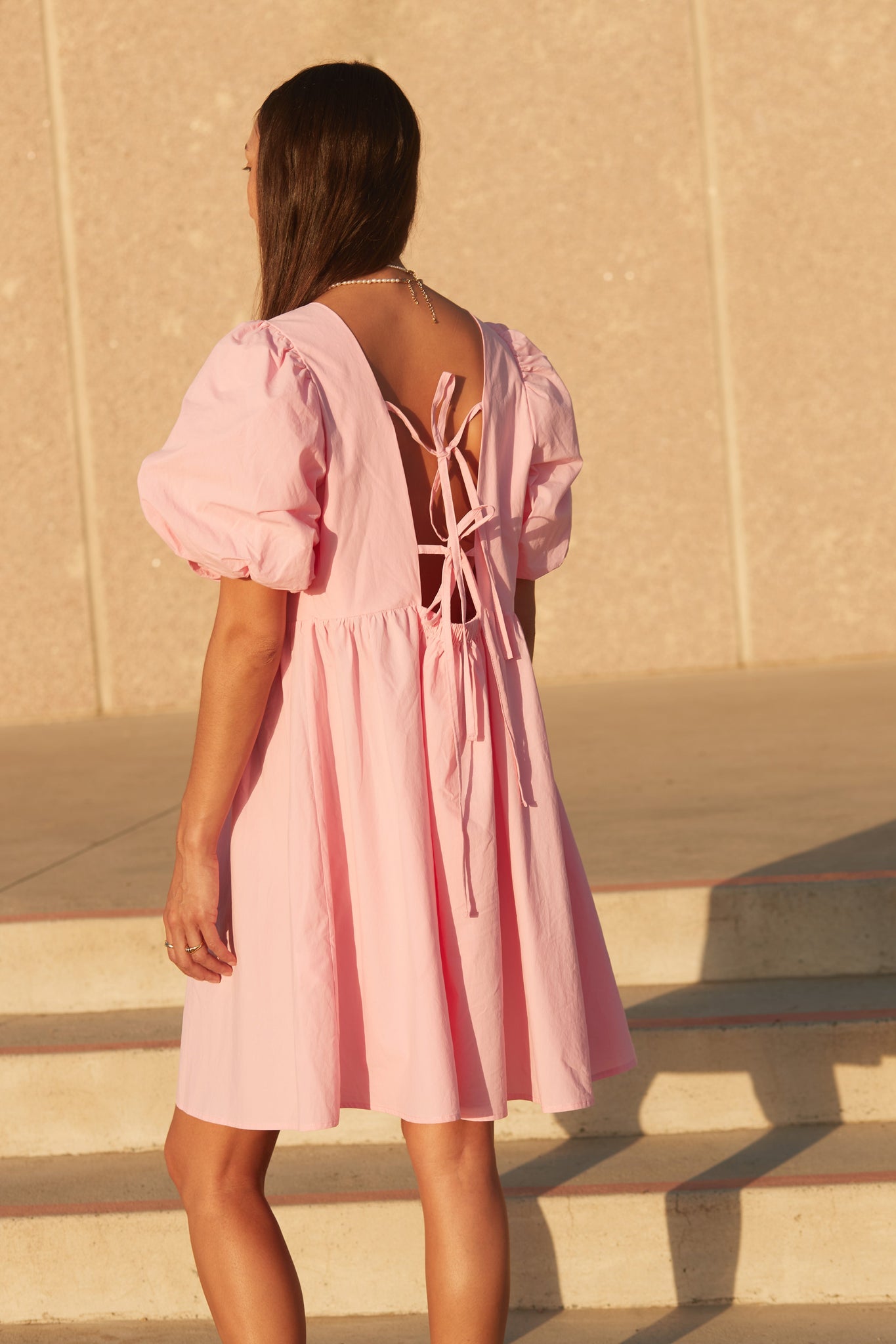 Fiona Mini Dress Pink