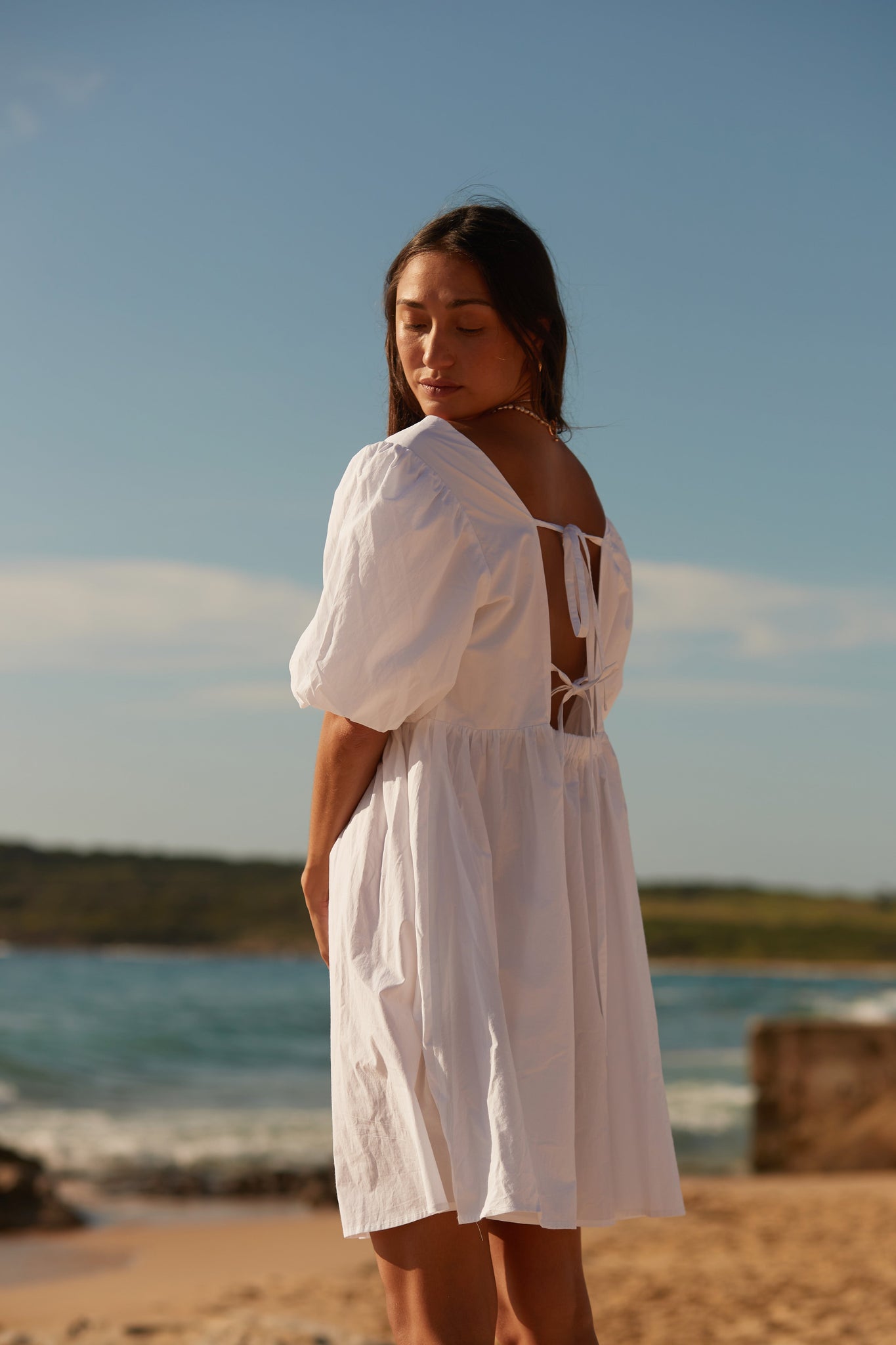 Fiona Mini Dress White