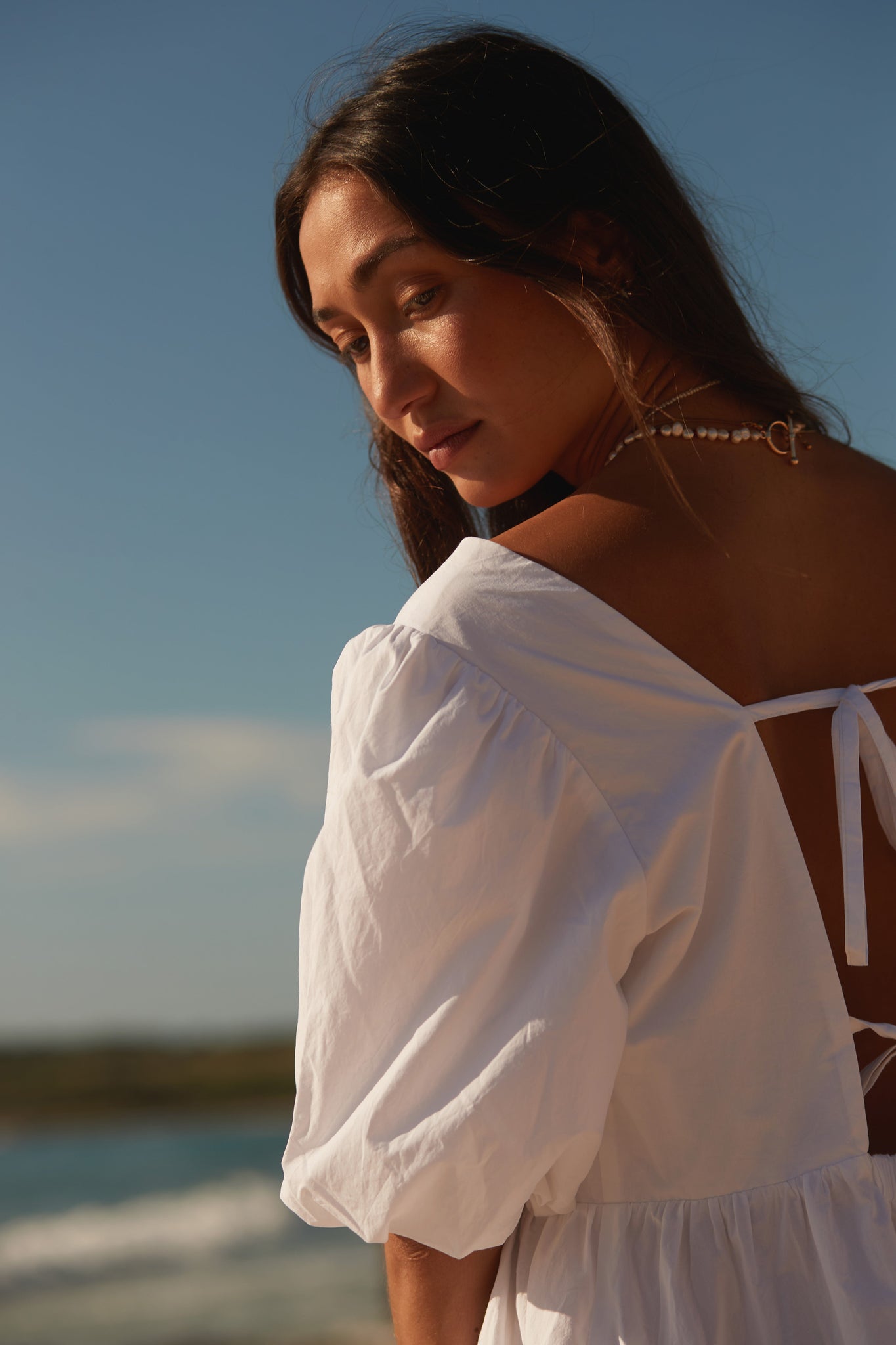 Fiona Mini Dress White