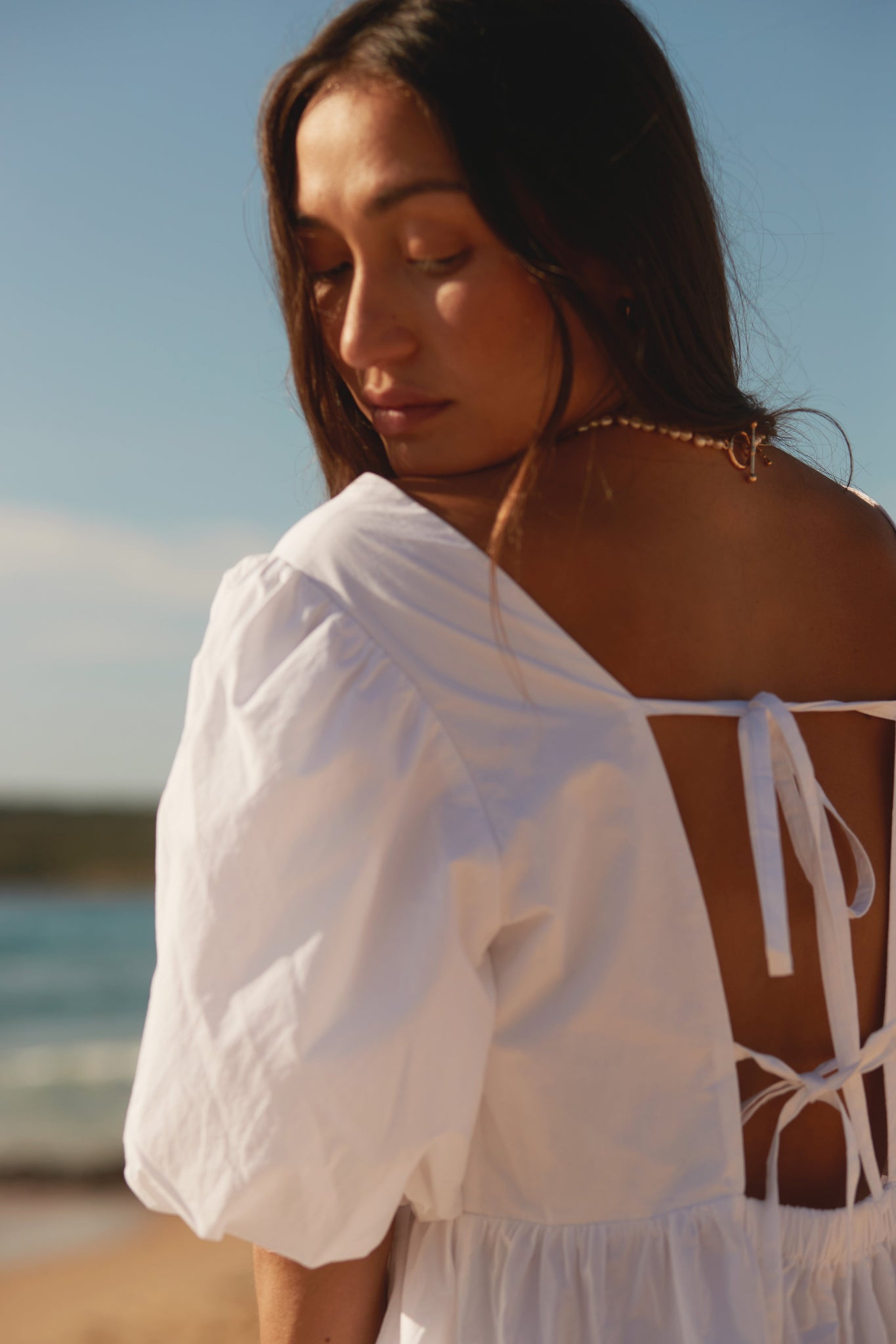 Fiona Mini Dress White