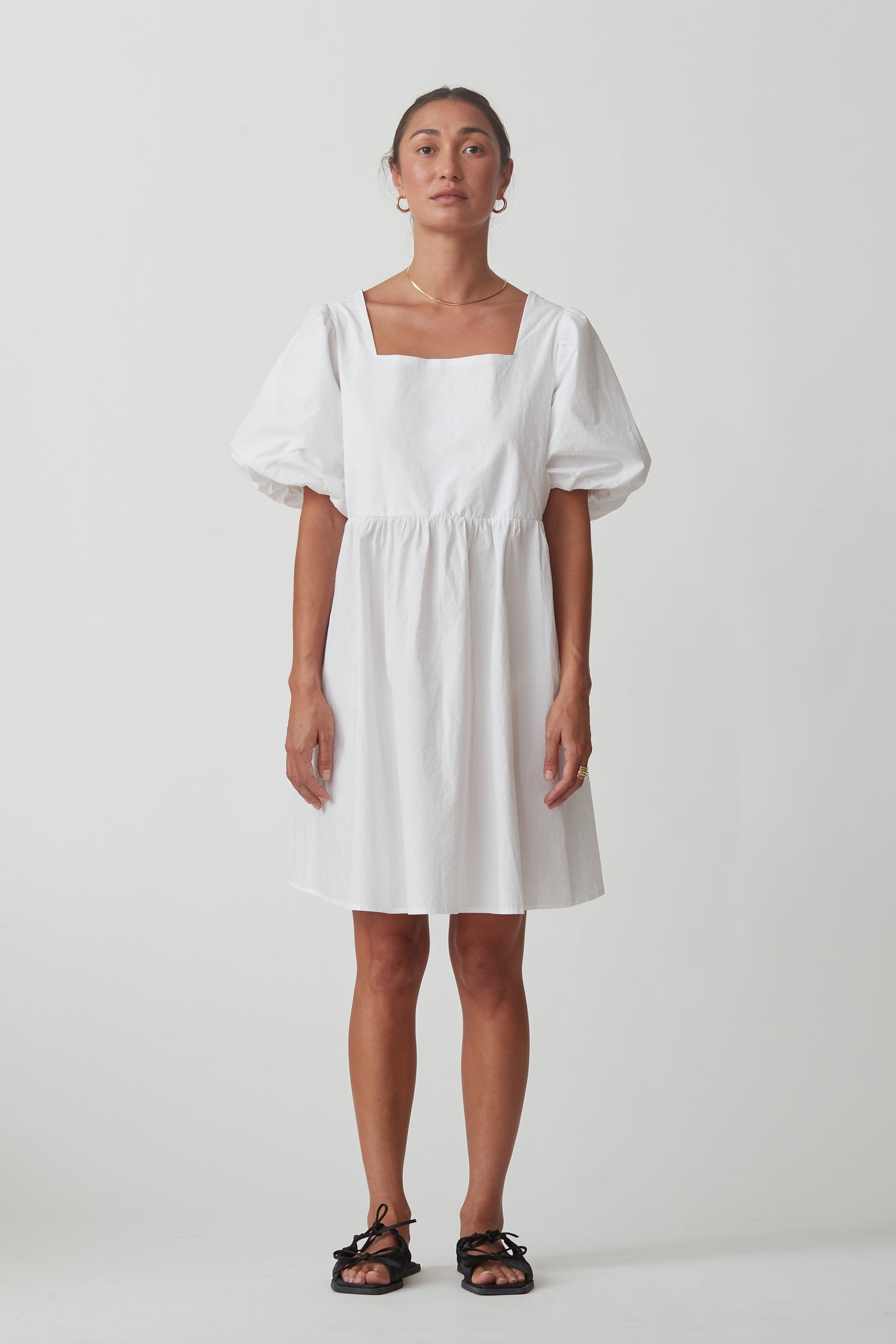 Fiona Mini Dress White