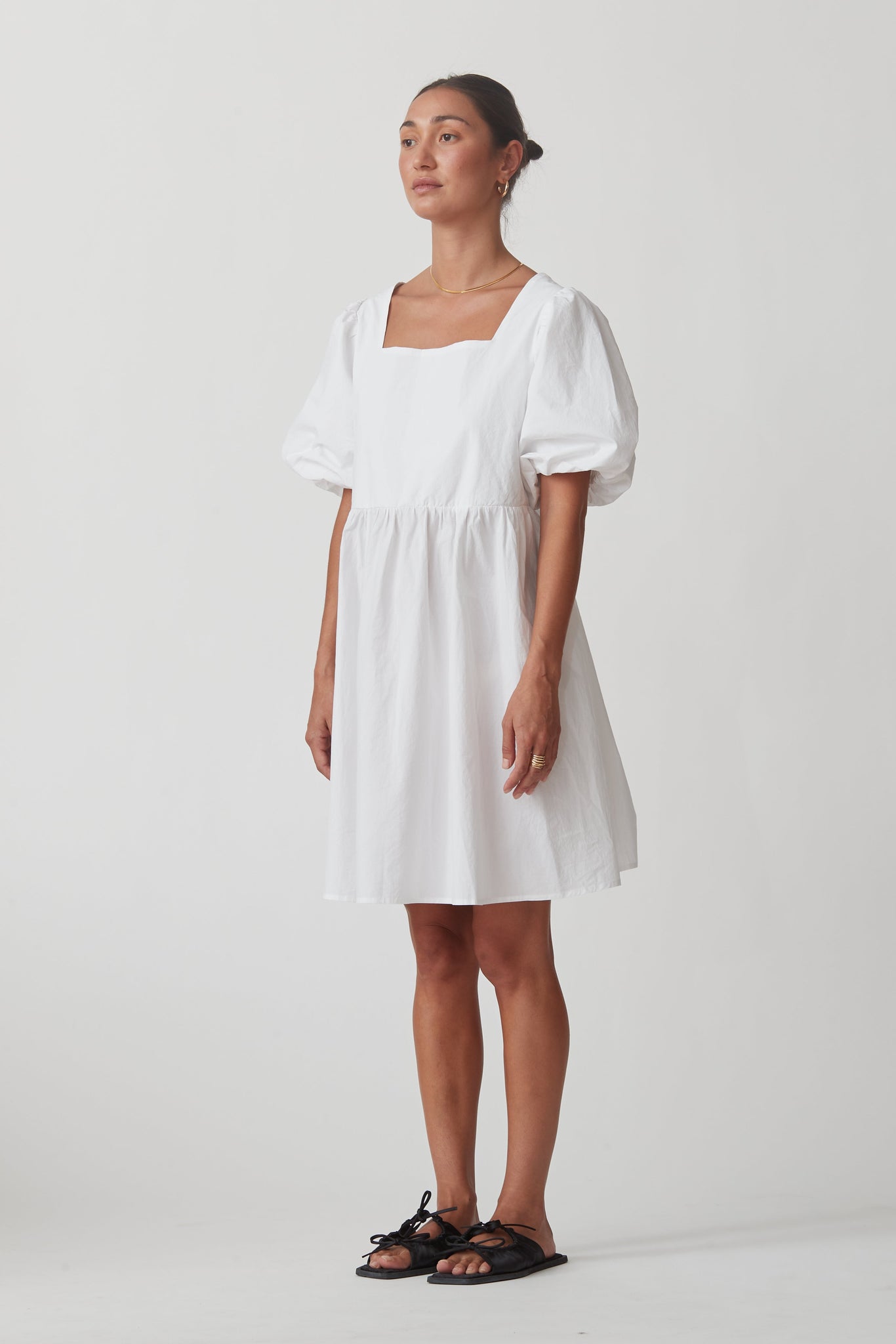Fiona Mini Dress White