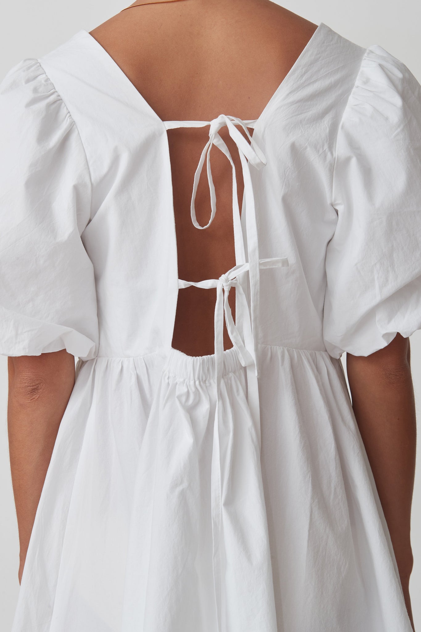 Fiona Mini Dress White