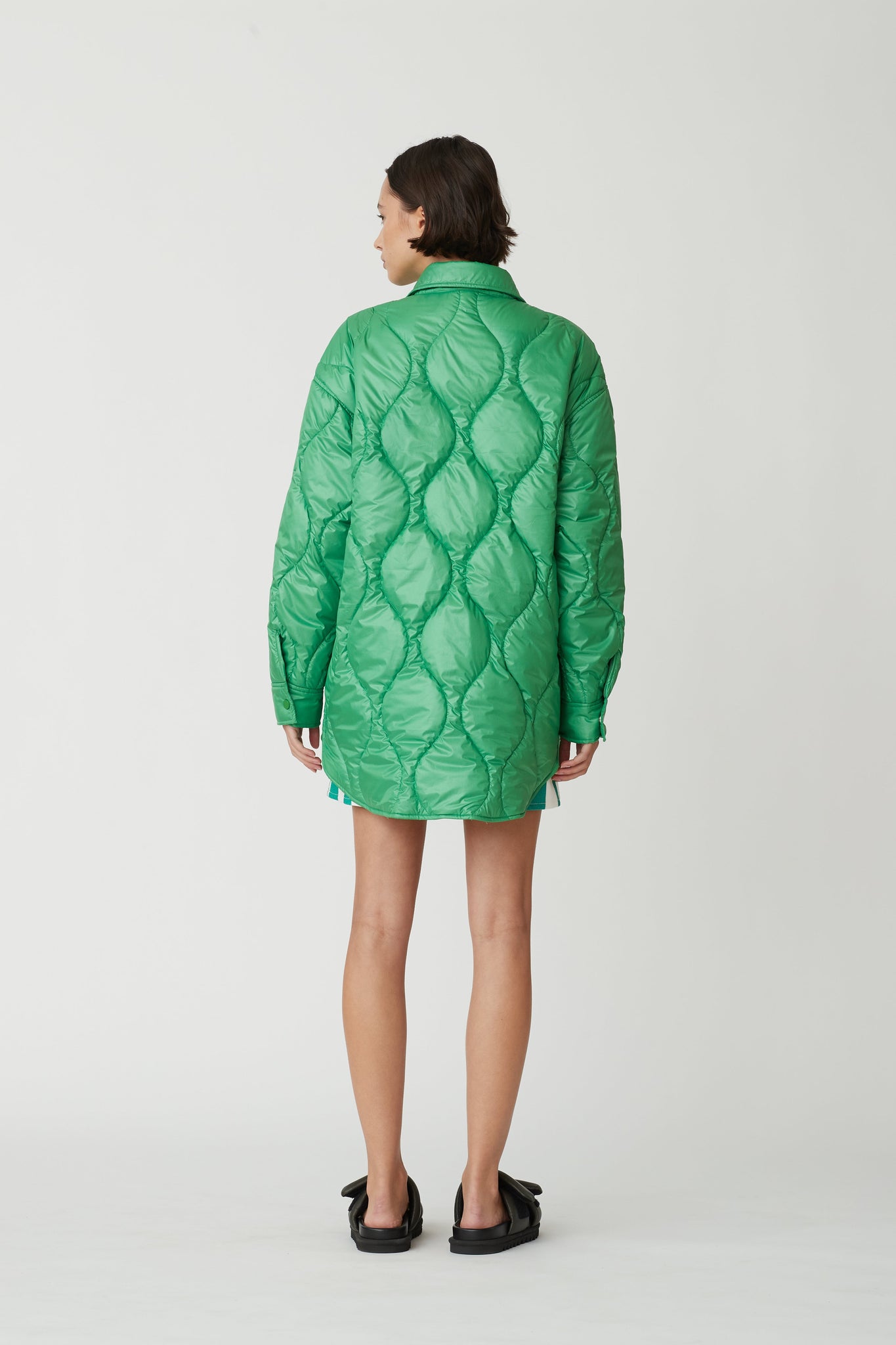 Buckley Jacket Green/Pink