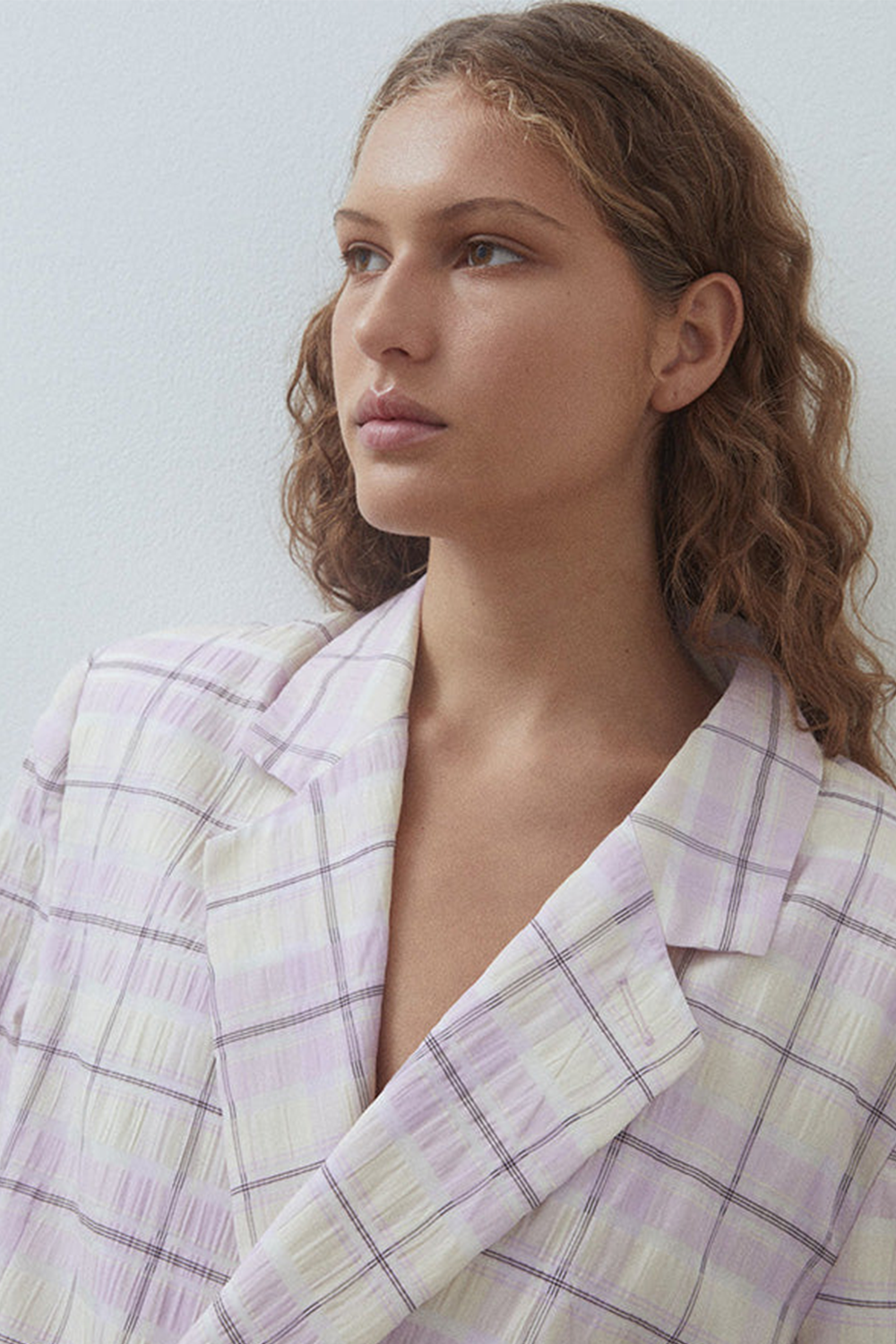 Alya Jacket in Purple - BLANCA