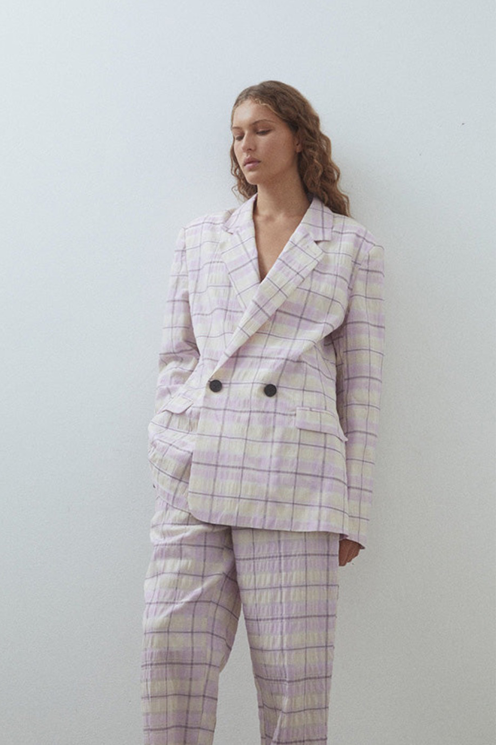 Alya Jacket in Purple - BLANCA