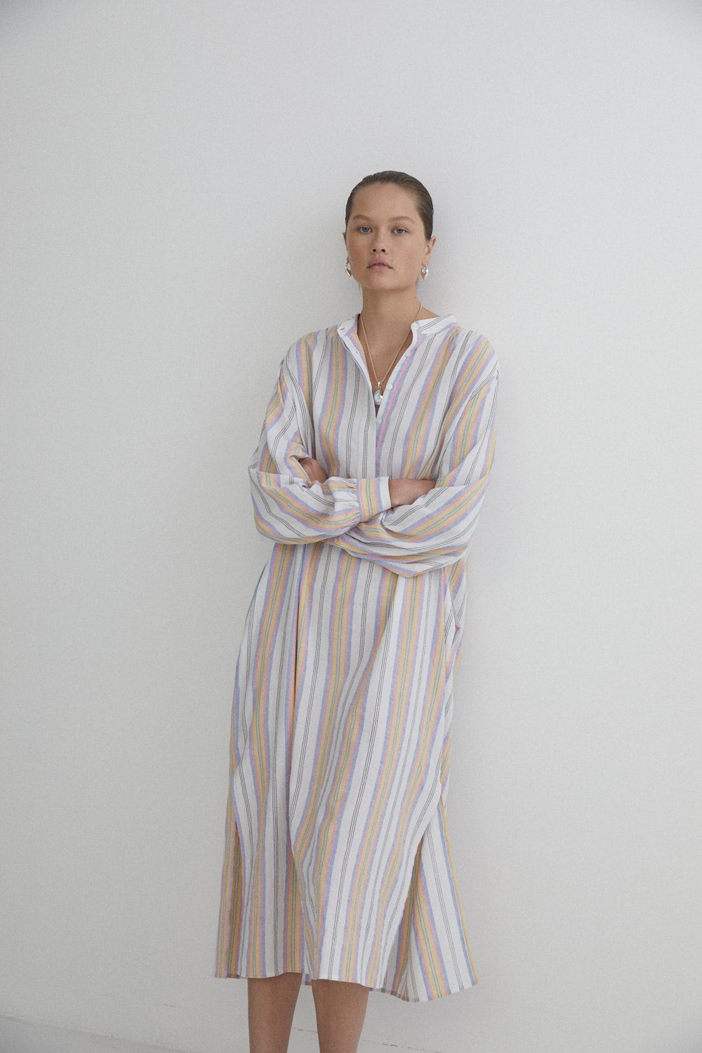 Martine Dress in Lilac - BLANCA
