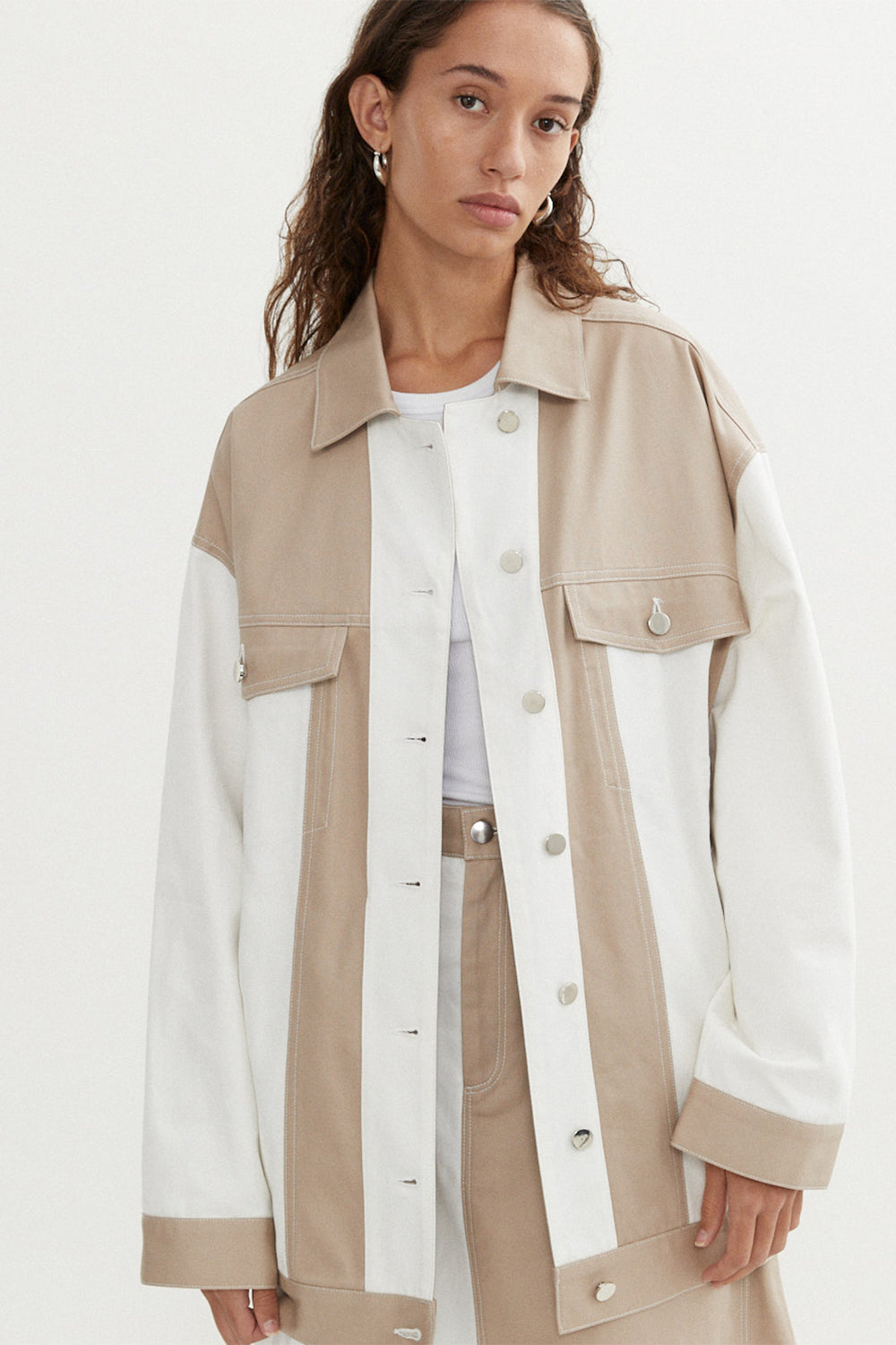 digne summer jacket cream（digne summer jacket creamディニュ）
