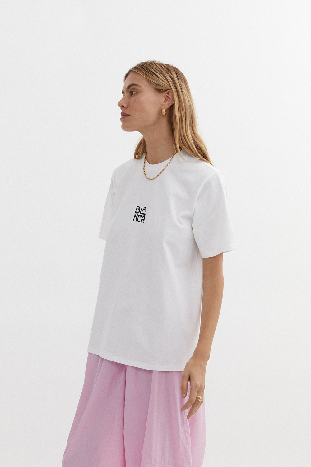 Graphic Tee in White Pre-Order