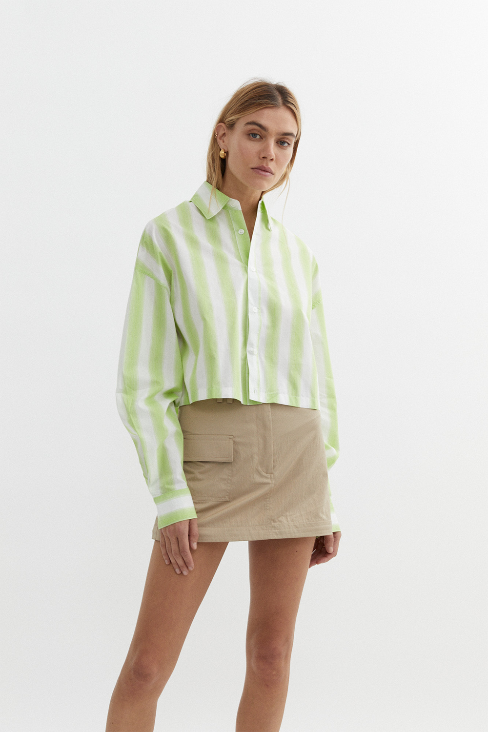 Thomas Shirt in Lime