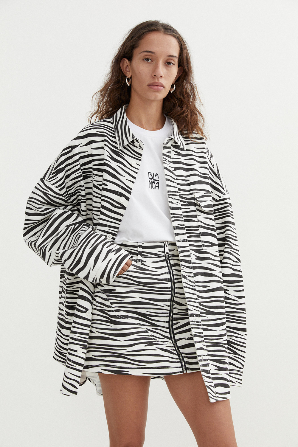 Quinn Jacket in Zebra by BLANCA