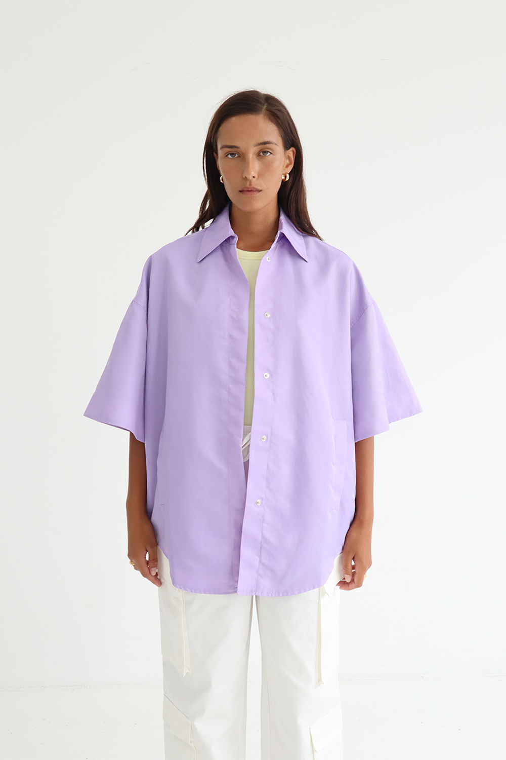 Eleanor Jacket in Purple - BLANCA