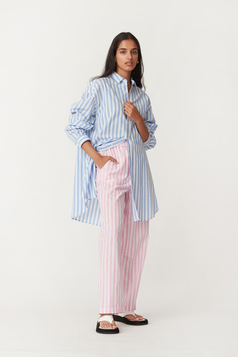 Ringo Pants in Pink - BLANCA